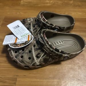 Crocs Unisex Classic Realtree Clog | Camo Shoes Mens 7 Womens 9 NWT